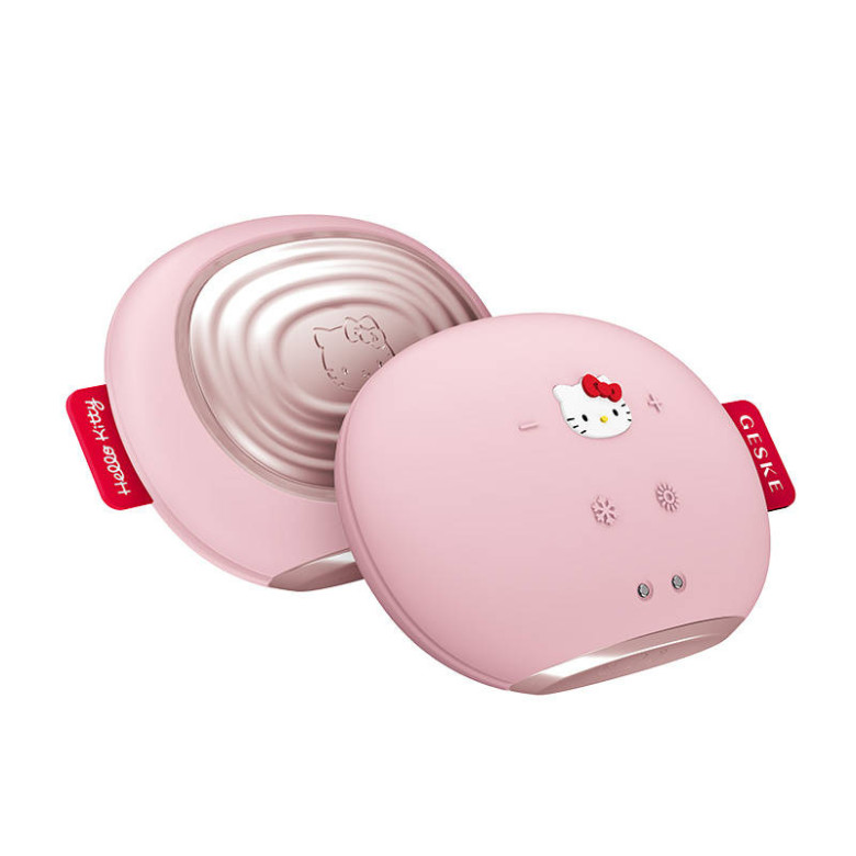 Geske 8 az 1-ben Hello Kitty Szónikus arcmasszírozó Cool & Warm móddal (rózsaszín) Geske 8 az 1-ben Hello Kitty Szónikus arcmasszírozó Cool & Warm móddal (rózsaszín)