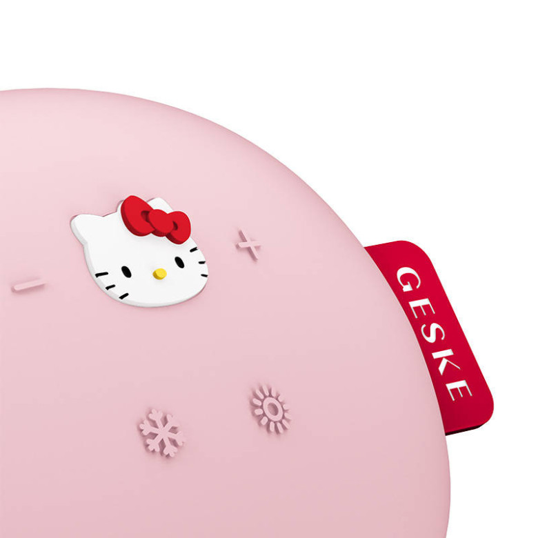 Geske 8 az 1-ben Hello Kitty Szónikus arcmasszírozó Cool & Warm móddal (rózsaszín) Geske 8 az 1-ben Hello Kitty Szónikus arcmasszírozó Cool & Warm móddal (rózsaszín)