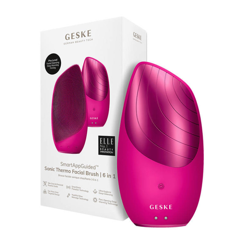 Geske 6 az 1-ben Okos szónikus thermo arctisztító készülék (magenta) Geske 6 az 1-ben Okos szónikus thermo arctisztító készülék (magenta)