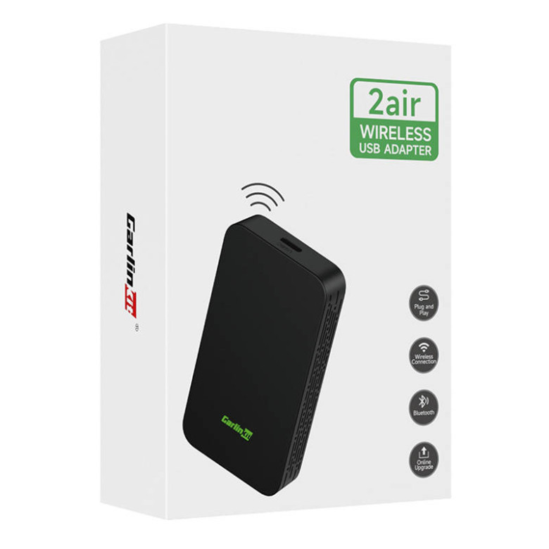 Carlinkit 2AIR vezeték nélküli adapter Apple Carplay/Android Auto (fekete) Carlinkit 2AIR vezeték nélküli adapter Apple Carplay/Android Auto (fekete)