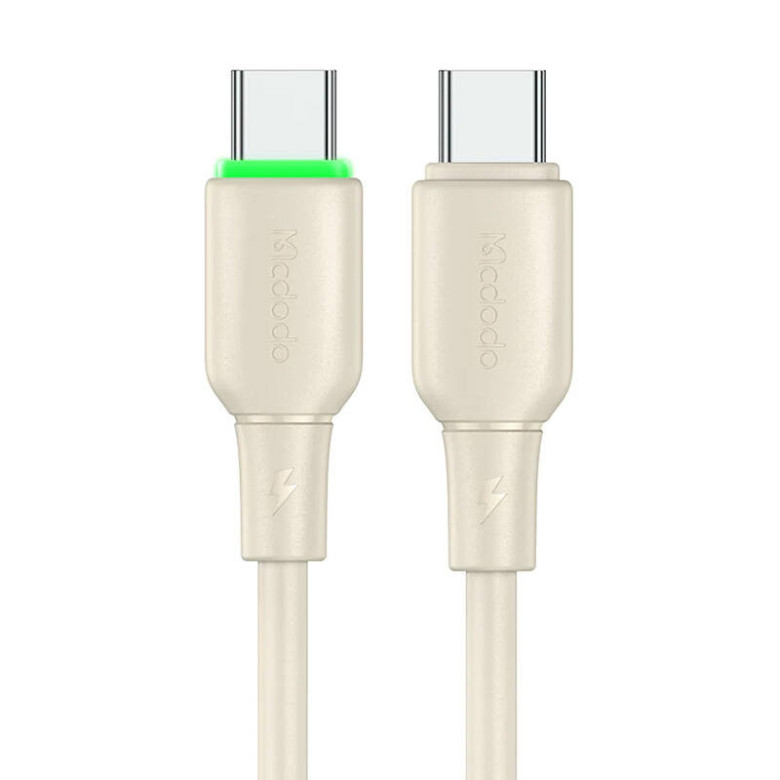 Kábel USB-C do USB-C Mcdodo CA-4770 65W 1.2m (bézs) Kábel USB-C do USB-C Mcdodo CA-4770 65W 1.2m (bézs)