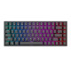 Royal Kludge RK84 RGB vezeték nélküli mechanikus billentyűzet, piros kapcsoló (fekete) Royal Kludge RK84 RGB vezeték nélküli mechanikus billentyűzet, piros kapcsoló (fekete)