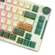Royal Kludge RKH81 RGB vezeték nélküli mechanikus billentyűzet, Sky cyan kapcsoló (zöld)