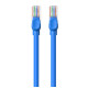 Baseus Ethernet RJ45 kerek kábel, Cat.6, 0,5m (kék) Baseus Ethernet RJ45 kerek kábel, Cat.6, 0,5m (kék)
