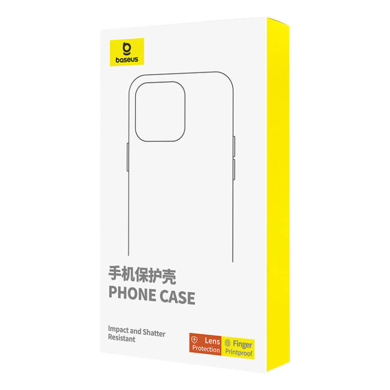 Baseus Átlátszó Tok iPhone 14 Pro Max + edzett üvegfólia Baseus Átlátszó Tok iPhone 14 Pro Max + edzett üvegfólia
