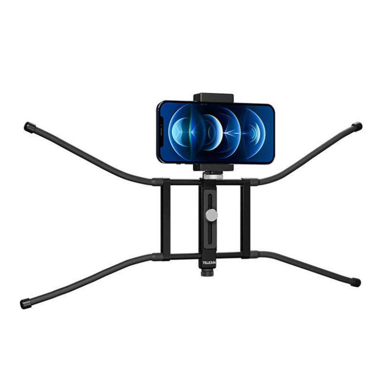 TELESIN univerzális kerítéstartó TE-FM-001 for action cameras / phones TELESIN univerzális kerítéstartó TE-FM-001 for action cameras / phones