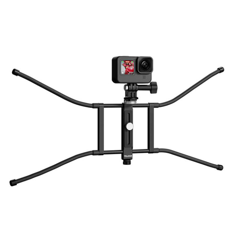 TELESIN univerzális kerítéstartó TE-FM-001 for action cameras / phones TELESIN univerzális kerítéstartó TE-FM-001 for action cameras / phones