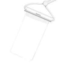 Baseus AquaGlide vízálló telefontok hengeres csúszózárral (fehér) Baseus AquaGlide vízálló telefontok hengeres csúszózárral (fehér)