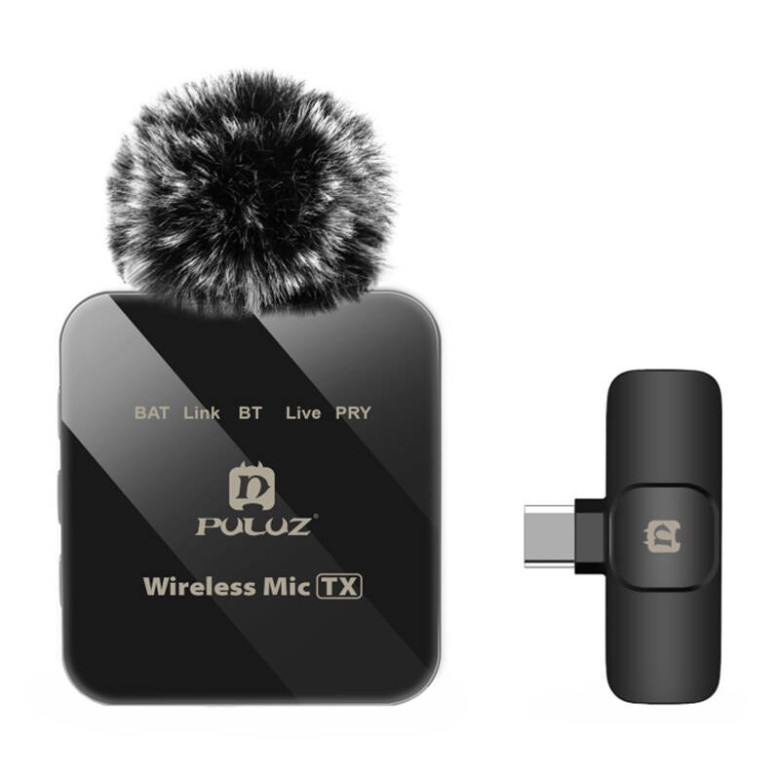 Vezeték nélküli mikrofon PULUZ PU648B (USB-C)