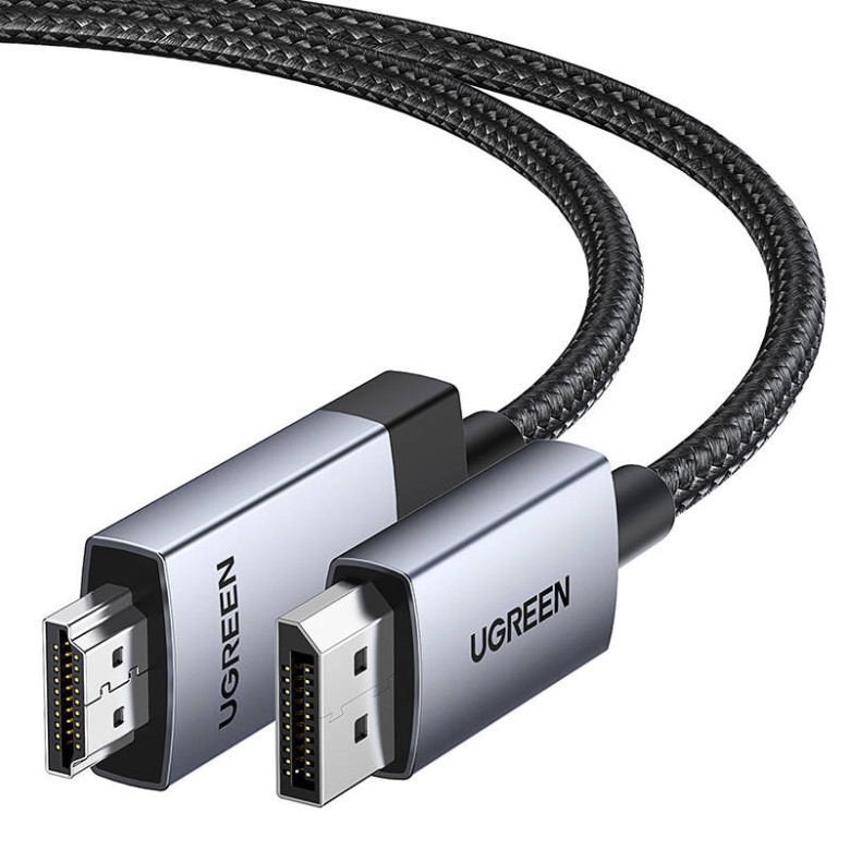UGREEN DP119 Display Port - HDMI egyirányú kábel, 4K, 2m UGREEN DP119 Display Port - HDMI egyirányú kábel, 4K, 2m