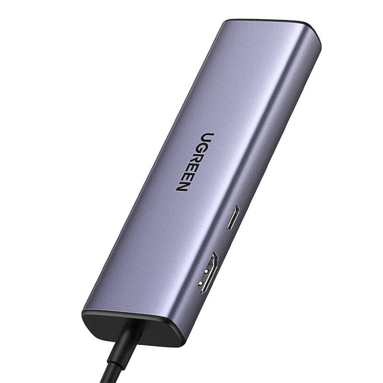 UGREEN 6 az 1-ben multifunkciós adapter USB-C - 3x USB A 3.0, HDMI, RJ45, PD UGREEN 6 az 1-ben multifunkciós adapter USB-C - 3x USB A 3.0, HDMI, RJ45, PD