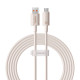 Baseus Habitat Series USB-USB-C gyorstöltő kábel, 2m, 100W (rózsaszín)