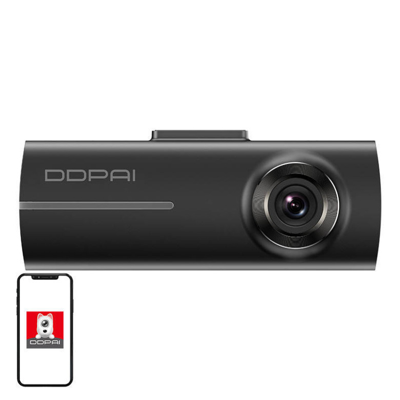 DDPAI Dual N1 videorögzítő 1296p@30fps +1080p