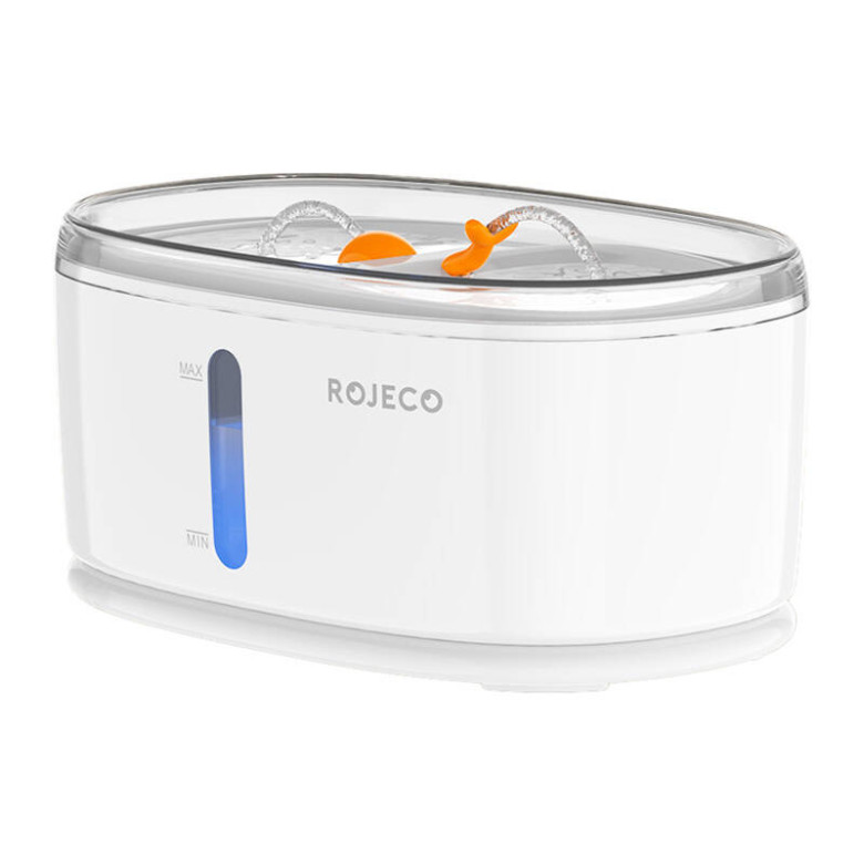 Rojeco 2.5 literes intelligens kutya-macska itató, WiFi-s