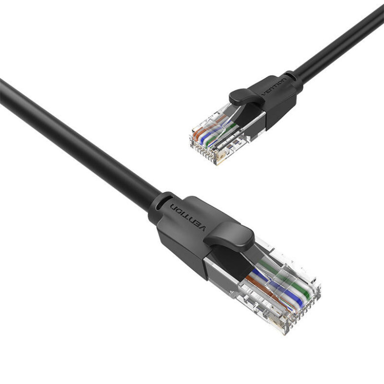 UTP CAT6 hálózati kábel Vention IBEBN RJ45 Ethernet 1000Mbps 15m fekete