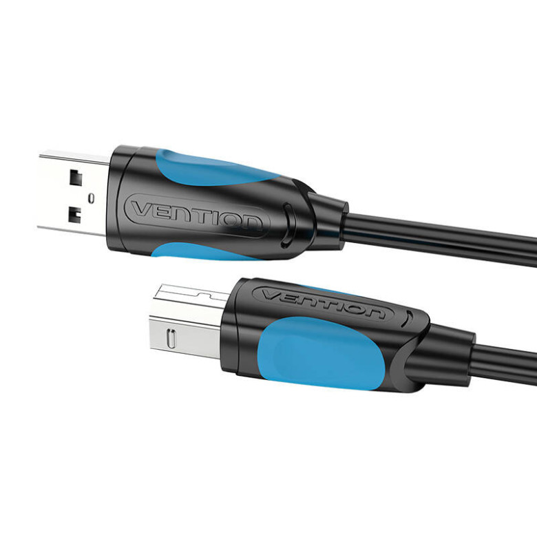 USB 2.0 A to USB-B printer cable Vention VAS-A16-B100 1m Black USB 2.0 A to USB-B printer cable Vention VAS-A16-B100 1m Black