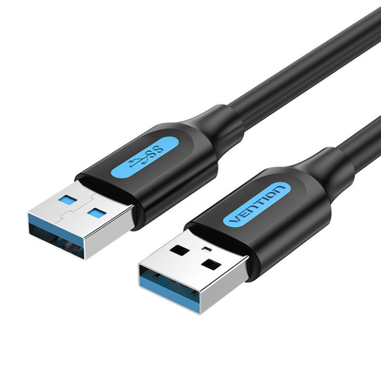 USB 3.0 kábel Vention CONBH 2A 2m Fekete PVC USB 3.0 kábel Vention CONBH 2A 2m Fekete PVC