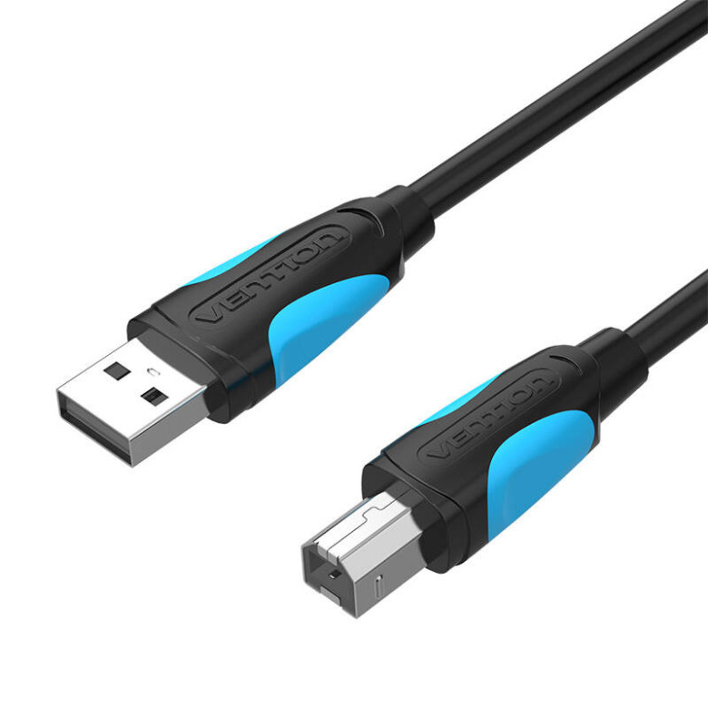 USB 3.0 A-Micro-B nyomtatókábel Vention VAS-A16-B500 5m Fekete USB 3.0 A-Micro-B nyomtatókábel Vention VAS-A16-B500 5m Fekete