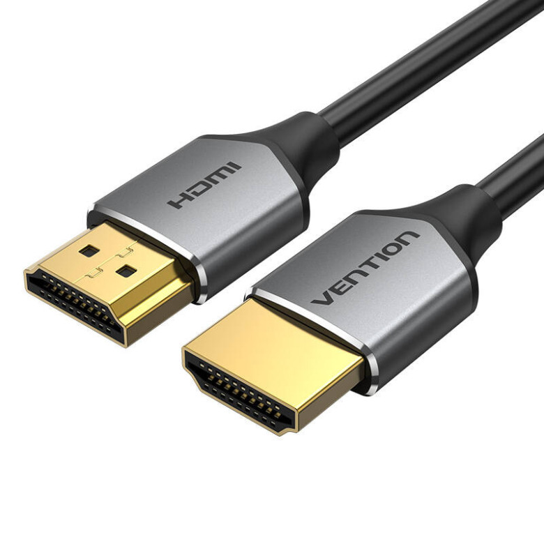 Ultra Thin HDMI Cable Vention ALEHH 2m 4K 60Hz (Gray) Ultra Thin HDMI Cable Vention ALEHH 2m 4K 60Hz (Gray)