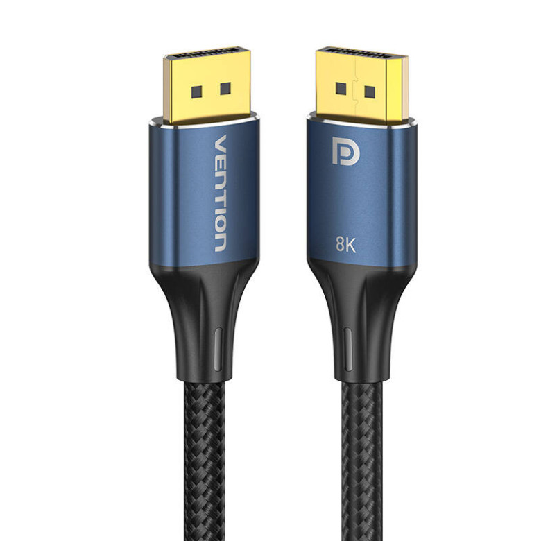 DisplayPort 1.4 Cable Vention HCELF 1m, 8K 60Hz/ 4K 120Hz (blue) DisplayPort 1.4 Cable Vention HCELF 1m, 8K 60Hz/ 4K 120Hz (blue)