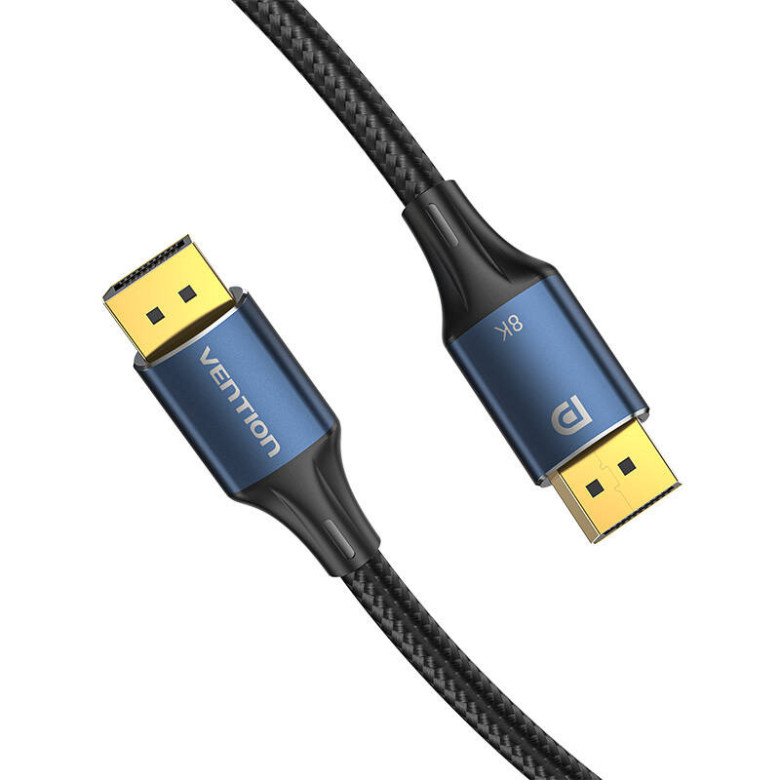 DisplayPort 1.4 Cable Vention HCELF 1m, 8K 60Hz/ 4K 120Hz (blue) DisplayPort 1.4 Cable Vention HCELF 1m, 8K 60Hz/ 4K 120Hz (blue)