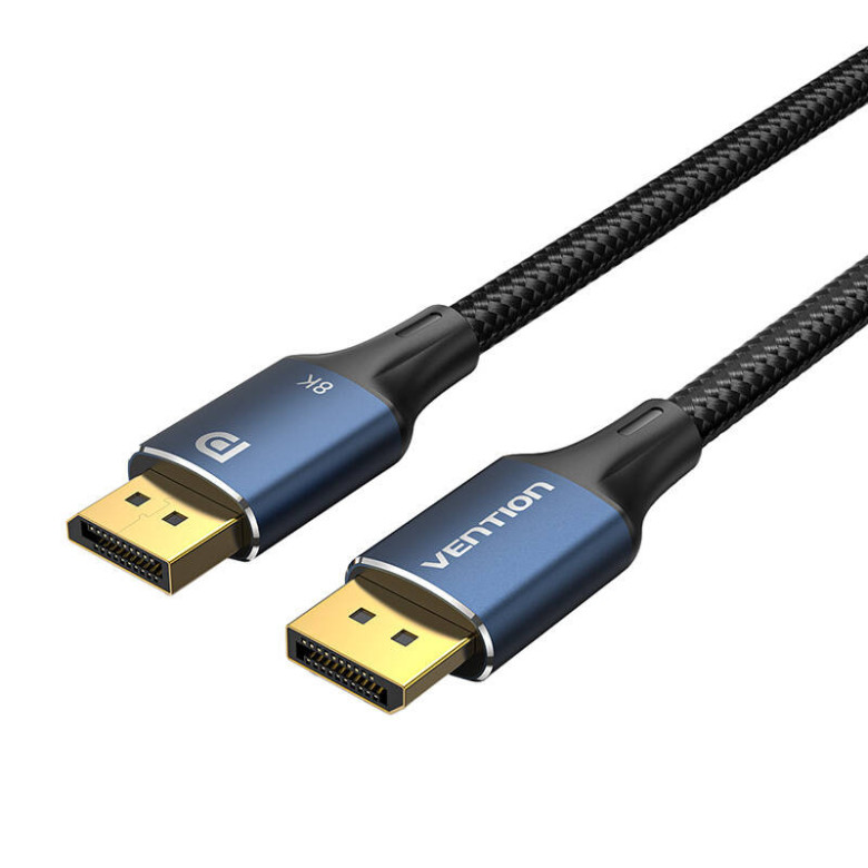 DisplayPort 1.4 Cable Vention HCELF 1m, 8K 60Hz/ 4K 120Hz (blue) DisplayPort 1.4 Cable Vention HCELF 1m, 8K 60Hz/ 4K 120Hz (blue)