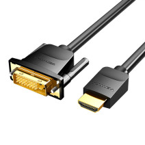 HDMI-DVI (24+1) kábel Vention ABFBJ 5m, 4K 60Hz/ 1080P 60Hz (fekete) HDMI-DVI (24+1) kábel Vention ABFBJ 5m, 4K 60Hz/ 1080P 60Hz (fekete)
