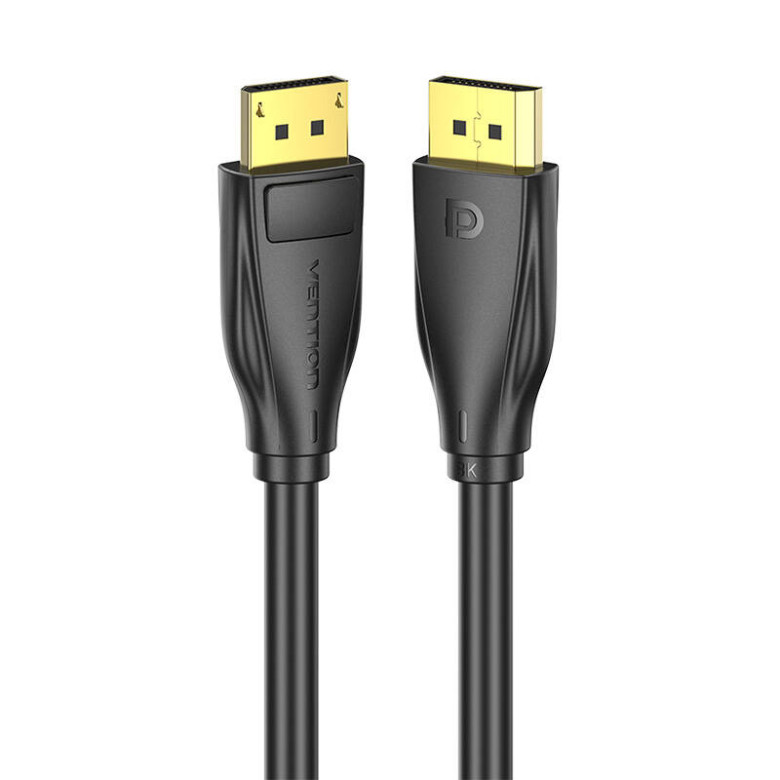 DisplayPort 1.4 Cable Vention HCCBJ 5m, 8K 60Hz/ 4K 120Hz (black) DisplayPort 1.4 Cable Vention HCCBJ 5m, 8K 60Hz/ 4K 120Hz (black)