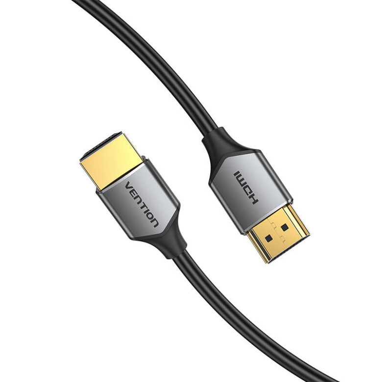 Ultra Thin HDMI Cable Vention ALEHD 0.5m 4K 60Hz (Gray) Ultra Thin HDMI Cable Vention ALEHD 0.5m 4K 60Hz (Gray)