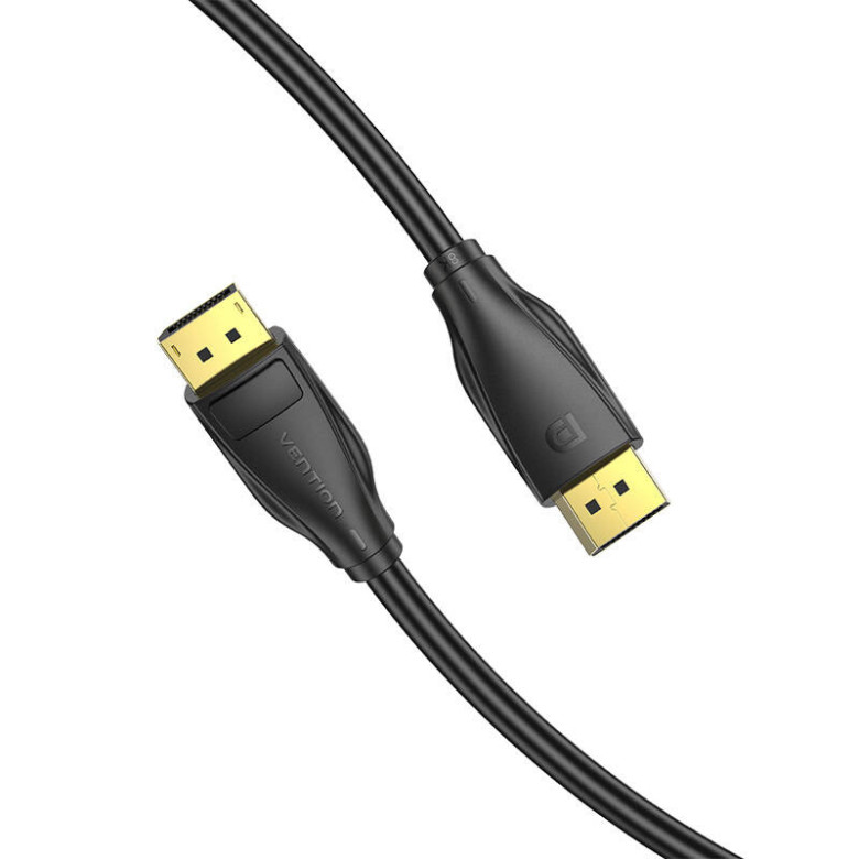 DisplayPort 1.4 kábel Vention HCDBH 2m, 8K 60Hz/ 4K 120Hz (fekete) DisplayPort 1.4 kábel Vention HCDBH 2m, 8K 60Hz/ 4K 120Hz (fekete)