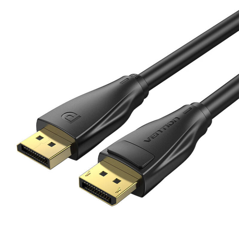 DisplayPort 1.4 kábel Vention HCDBH 2m, 8K 60Hz/ 4K 120Hz (fekete) DisplayPort 1.4 kábel Vention HCDBH 2m, 8K 60Hz/ 4K 120Hz (fekete)