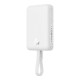 Baseus Magnetic Mini Powerbank, 10000mAh, Lightning, 20W, MagSafe (fehér) Baseus Magnetic Mini Powerbank, 10000mAh, Lightning, 20W, MagSafe (fehér)