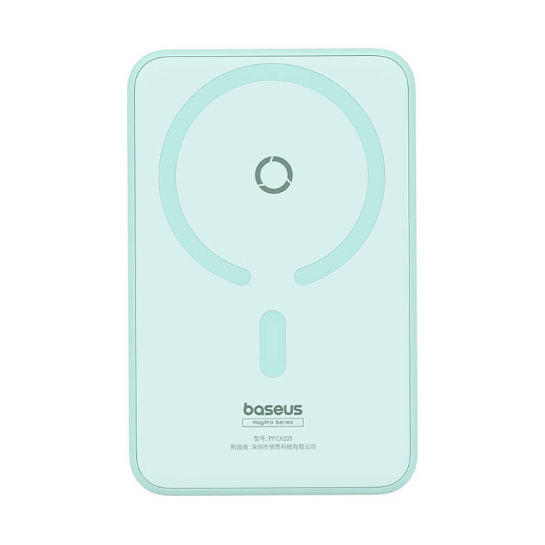 Baseus MagPro Magnetic Powerbank, 5000mAh, 20W, MagSafe (menta) Baseus MagPro Magnetic Powerbank, 5000mAh, 20W, MagSafe (menta)