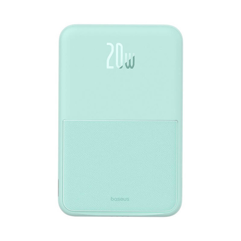 Baseus MagPro Magnetic Powerbank, 5000mAh, 20W, MagSafe (menta) Baseus MagPro Magnetic Powerbank, 5000mAh, 20W, MagSafe (menta)