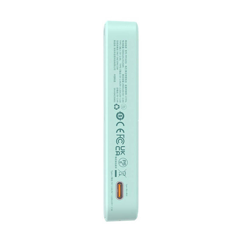 Baseus MagPro Magnetic Powerbank, 5000mAh, 20W, MagSafe (menta) Baseus MagPro Magnetic Powerbank, 5000mAh, 20W, MagSafe (menta)