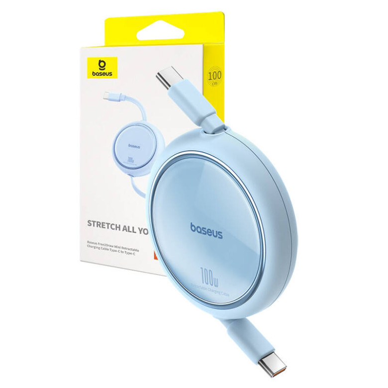 Baseus Free2Draw USB-C - USB-C kábel, PD, 100 W, 1 m Baseus Free2Draw USB-C - USB-C kábel, PD, 100 W, 1 m