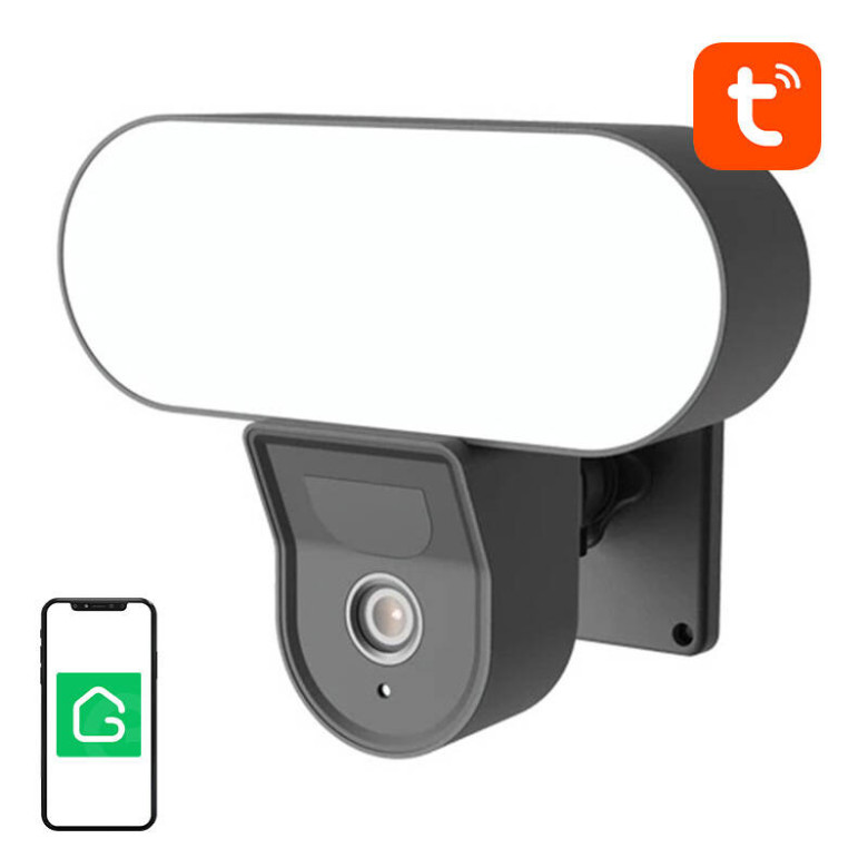 Gosund IPC3 Wi-Fi-s intelligens kültéri kamera reflektorral, IP65