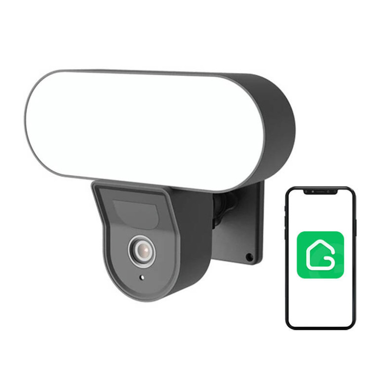 Gosund IPC3 Wi-Fi-s intelligens kültéri kamera reflektorral, IP65