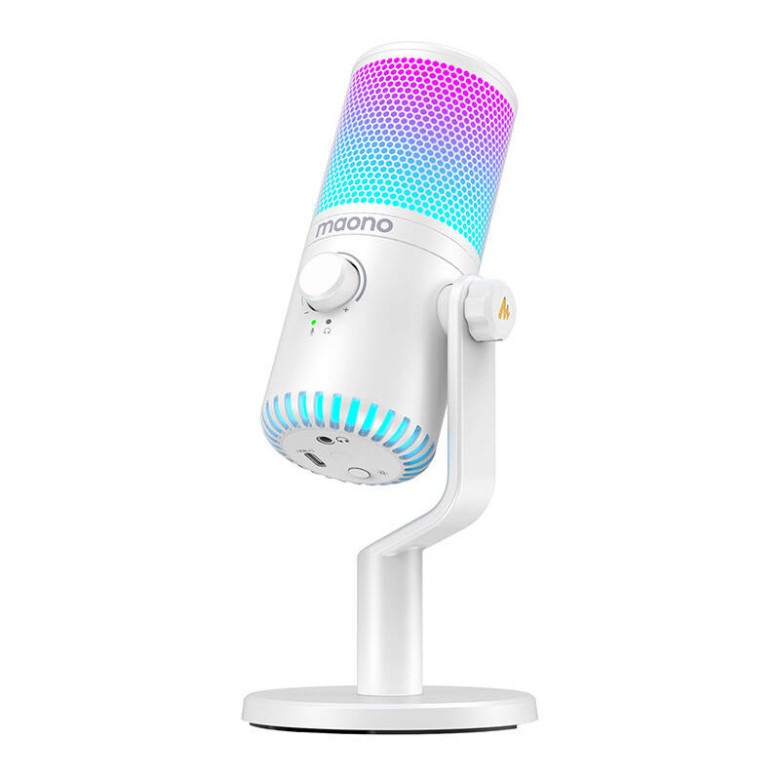 Maono DM30RGB játékmikrofon (fehér)