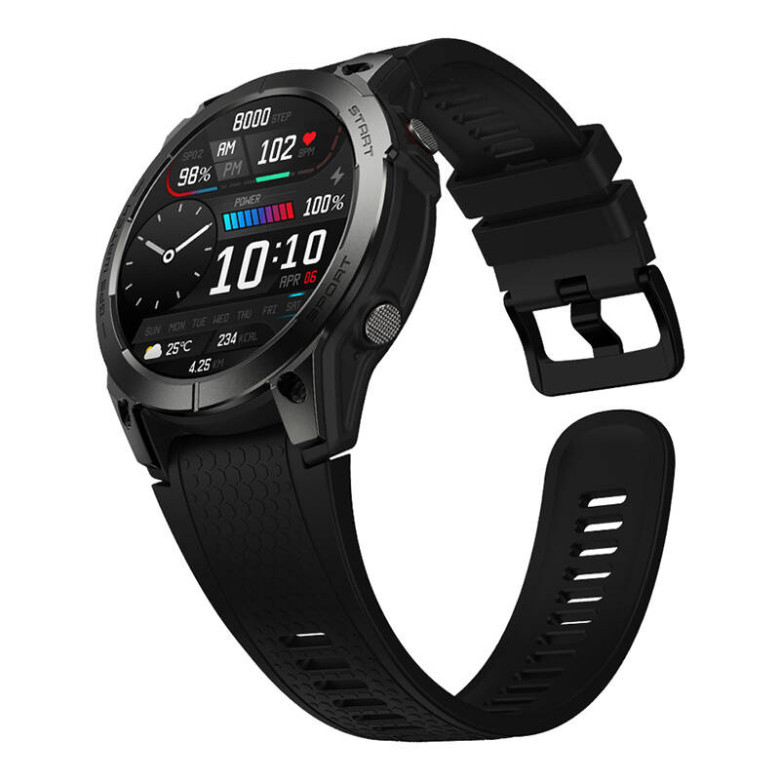 Smartwatch Zeblaze Stratos 3 (fekete)