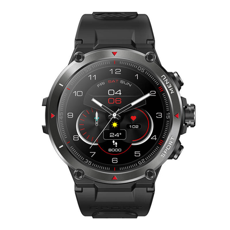 Smartwatch Zeblaze Stratos 2 (fekete)