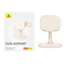 Tablet/Telefon állvány Baseus Seashell sorozat Rózsaszín