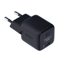 Aukey PA-B1L, USB-C, 30W hálózati töltő (fekete) Aukey PA-B1L, USB-C, 30W hálózati töltő (fekete)