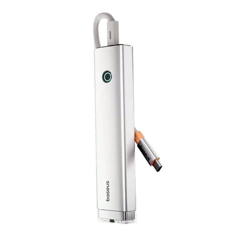 Baseus Ultra Joy Series 5 az 1-ben hub,  USB-C - HDMI, USB3.0x2, PD, RJ45 (ezüst)