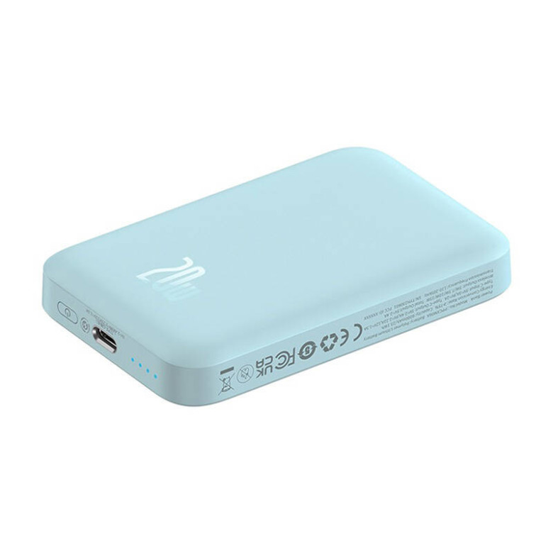 Baseus 6000 mAh 20W mini powerbank (kék) Baseus 6000 mAh 20W mini powerbank (kék)