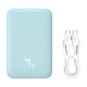 Baseus 6000 mAh 20W mini powerbank (kék)