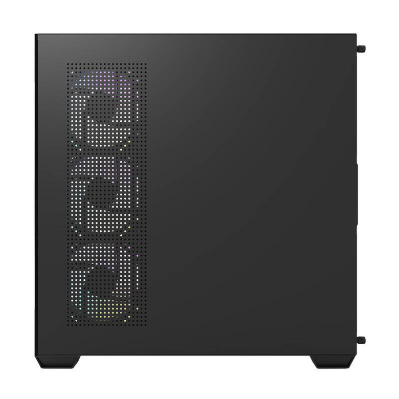 Darkflash DS900 számítógépház (fekete) + 7 ARGB ventilátor