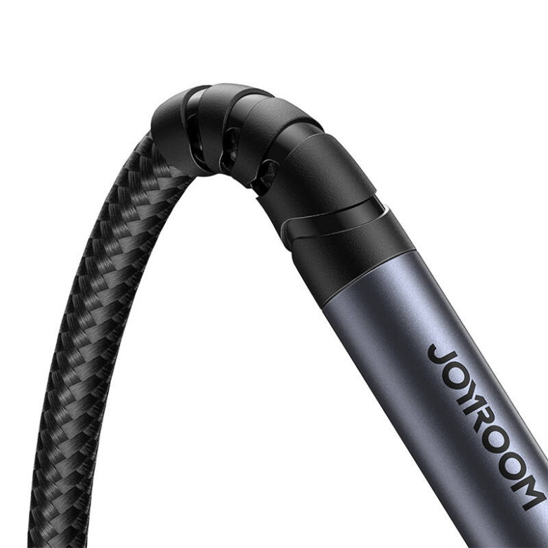 Joyroom SY-A09 AUX hosszabbító kábel 3,5 mm-es mini jack csatlakozóból 3,5 mm-es mini jack csatlakozóba, fonott, 1,2 m (fekete) Joyroom SY-A09 AUX hosszabbító kábel 3,5 mm-es mini jack csatlakozóból 3,5 mm-es mini jack csatlakozóba, fonott, 1,2 m (fekete)