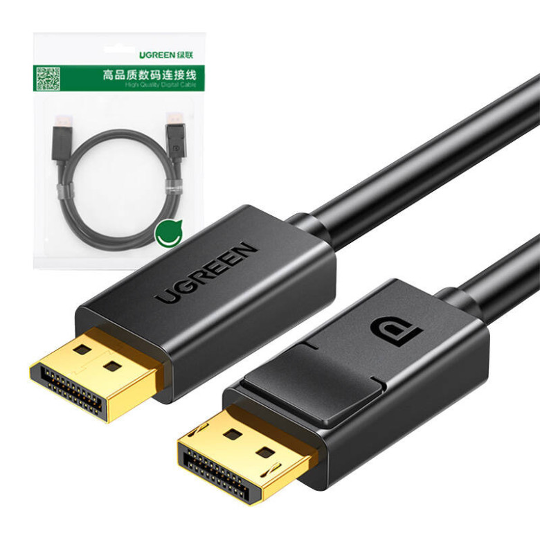 UGREEN DP102 DisplayPort-DisplayPort kábel, 4K, 3D, 1,5m (fekete)