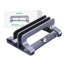 UGREEN 60643 kétrekeszes laptop állvány (ezüst)